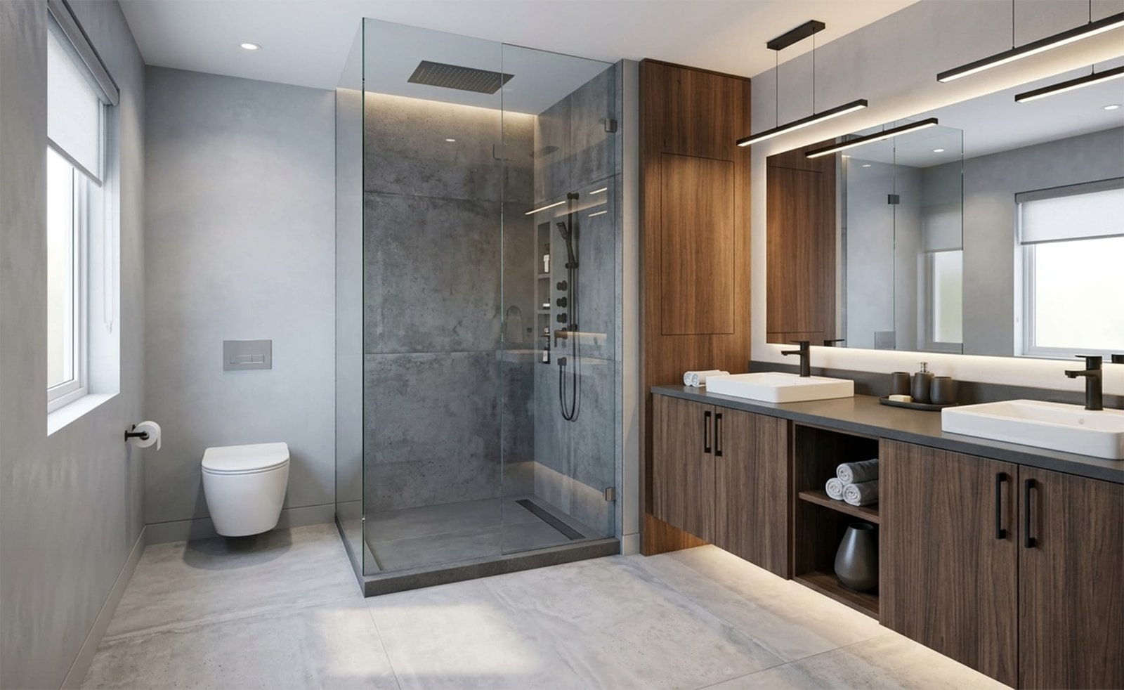 Waterproof Alstone WPC Boards in Bathroom Vanities & Doors