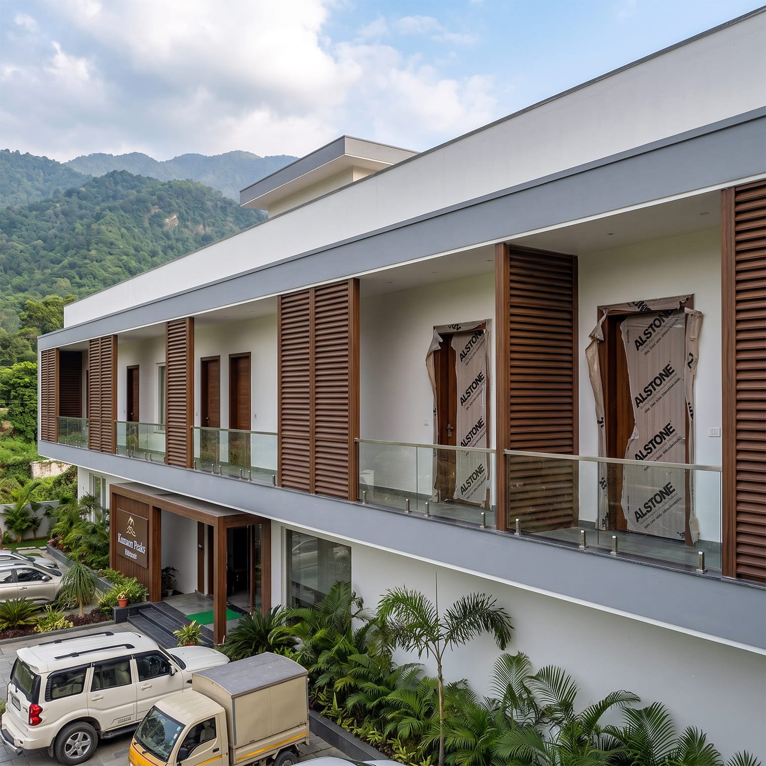 Doors and Door Frames In Hotel