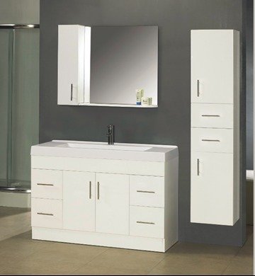 Alstone WPC Waterproof Vanity installation in Dehradun