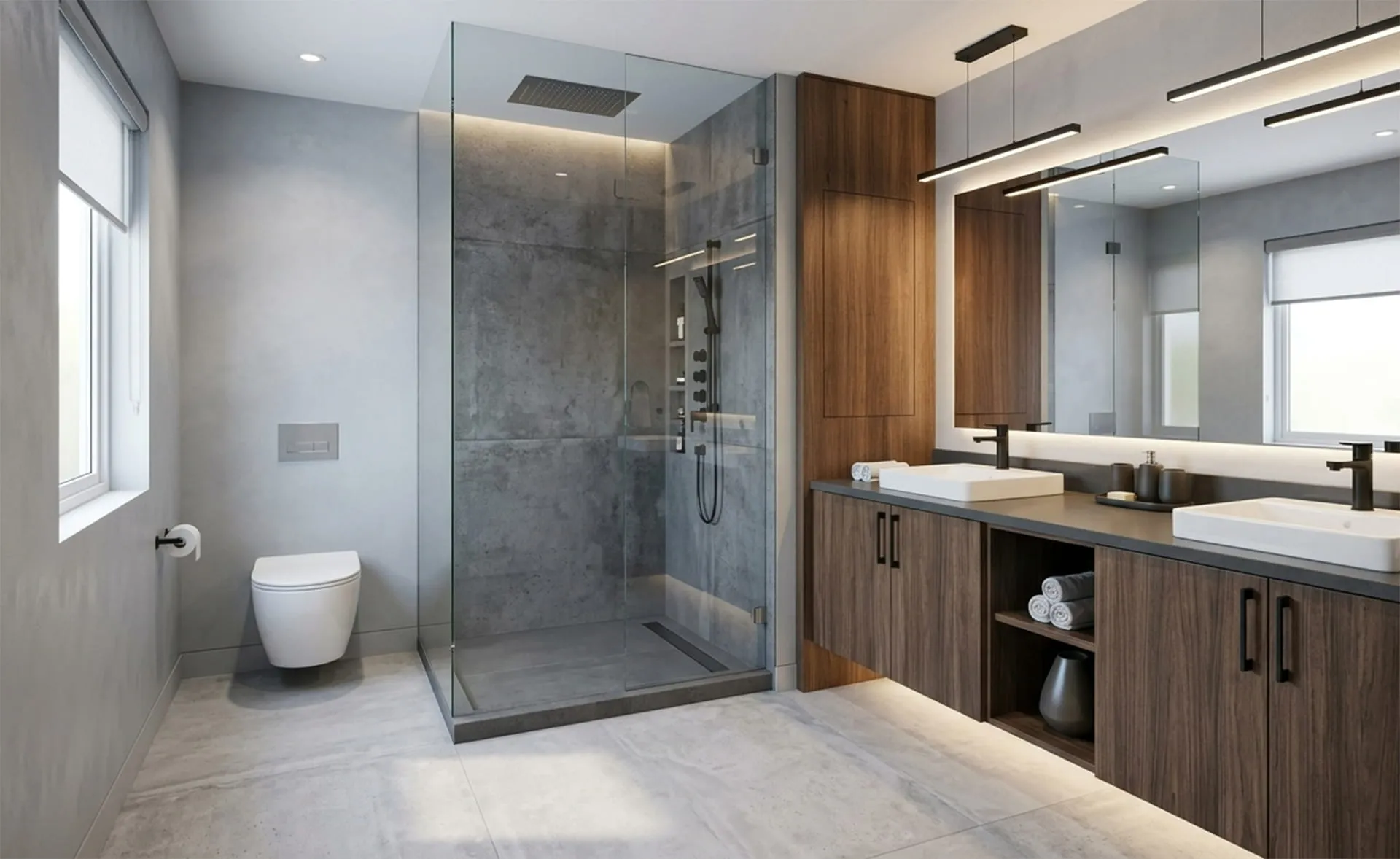 Waterproof Alstone WPC Boards in Bathroom Vanities & Doors