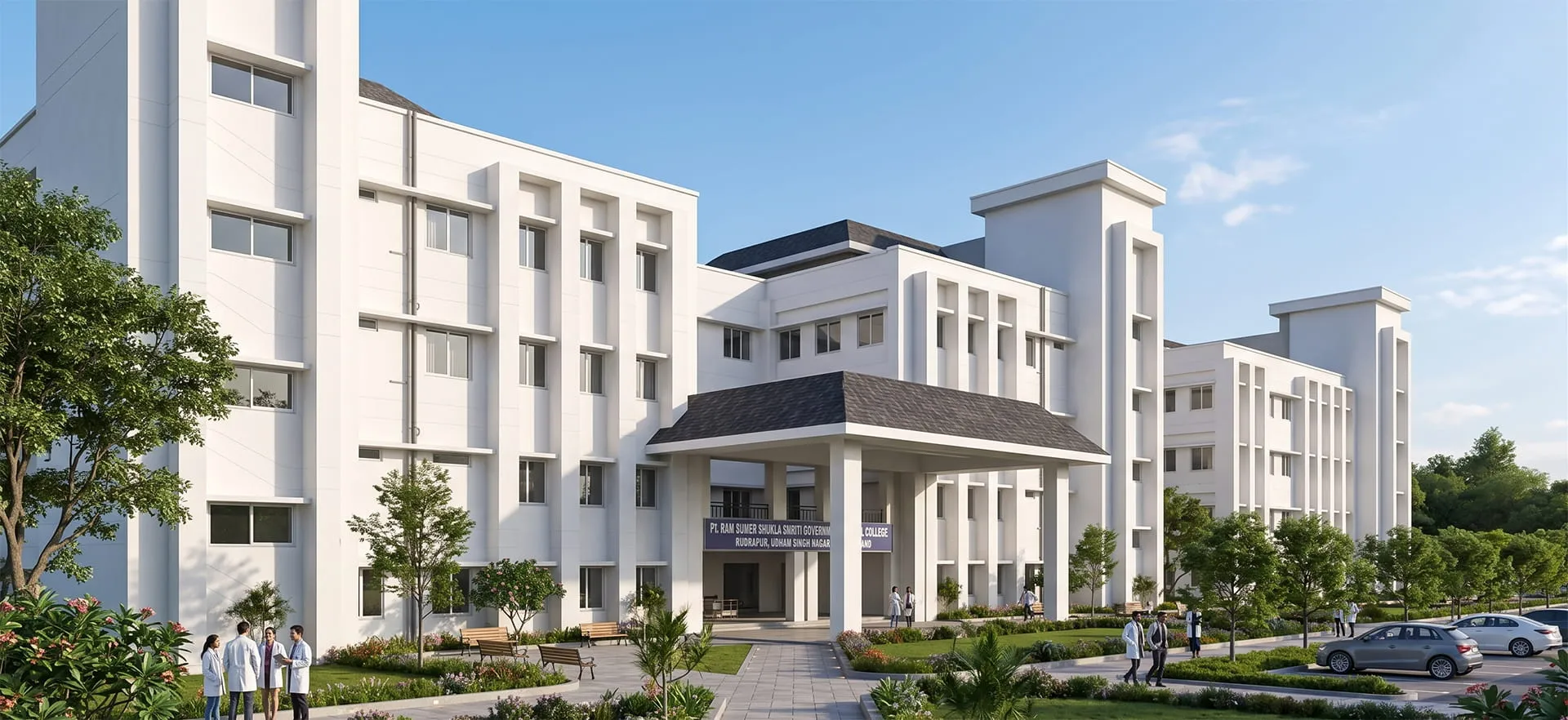 Government Medical College Rudrapur - 1,800+ Alstone WPC Doors and Frames Installation