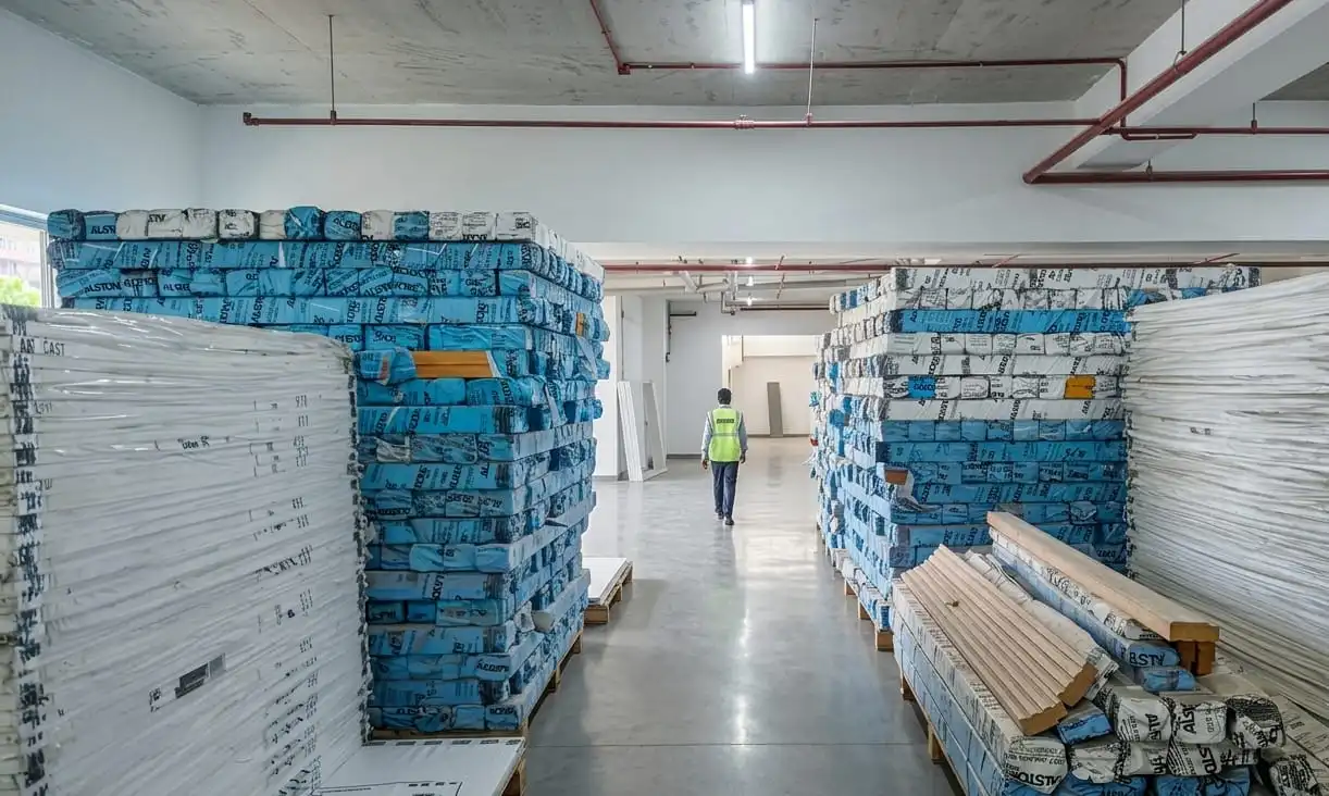 Massive Palletized Alstone WPC Inventory Ready for Projects
